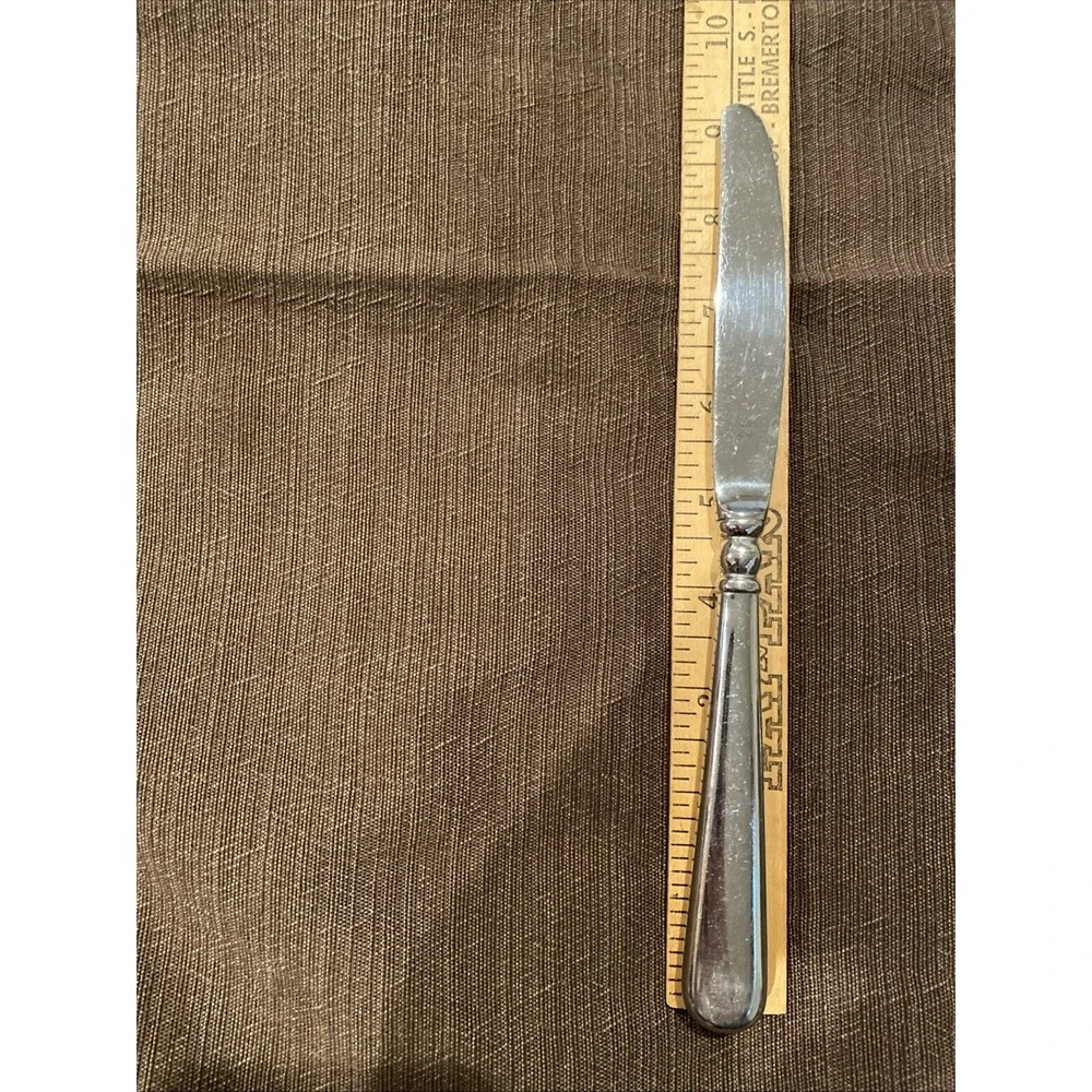 Pearl Platinum by Lenox 18/8‎ Glossy Stainless Steel Dinner Knife Set 4